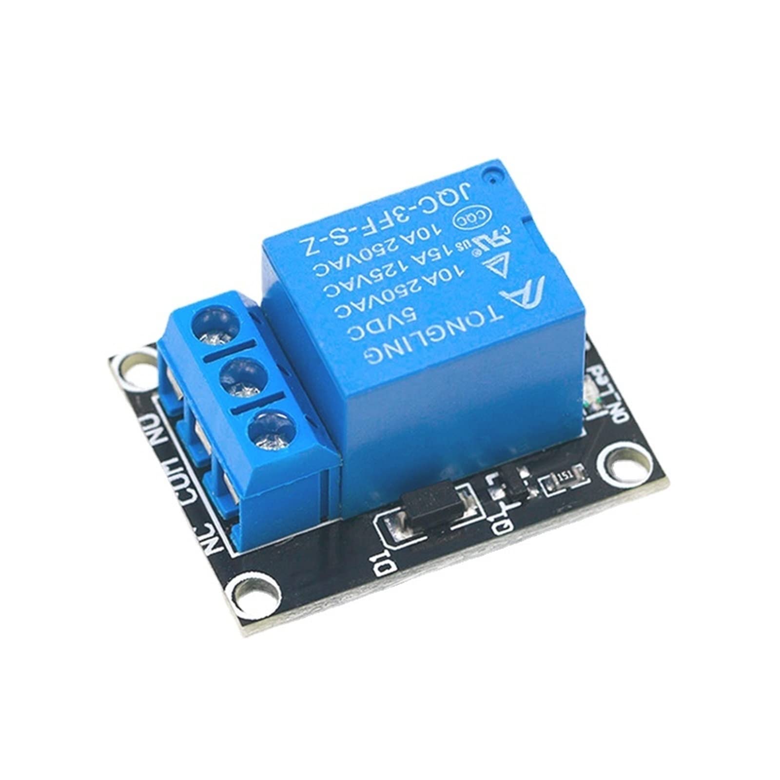 NHOSS KY-019 5V 12V One 1 Channel Relay Module Board Shield for PIC AVR DSP ARM 1Pcs (Color : 12V)