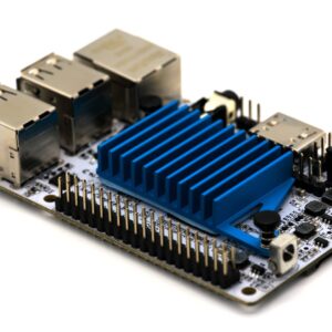 Libre Computer Le Potato Mini Single Board Computer with USB WiFi 4 and Heatsink (2GB WiFi 4, Libre Blue)