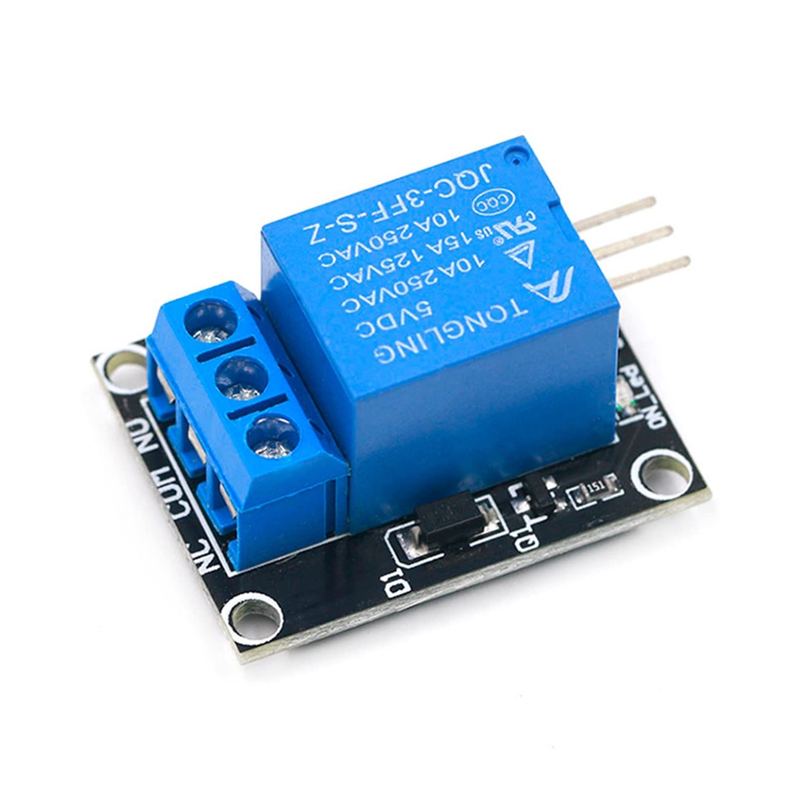 NHOSS KY-019 5V 12V One 1 Channel Relay Module Board Shield for PIC AVR DSP ARM 1Pcs (Color : 12V)