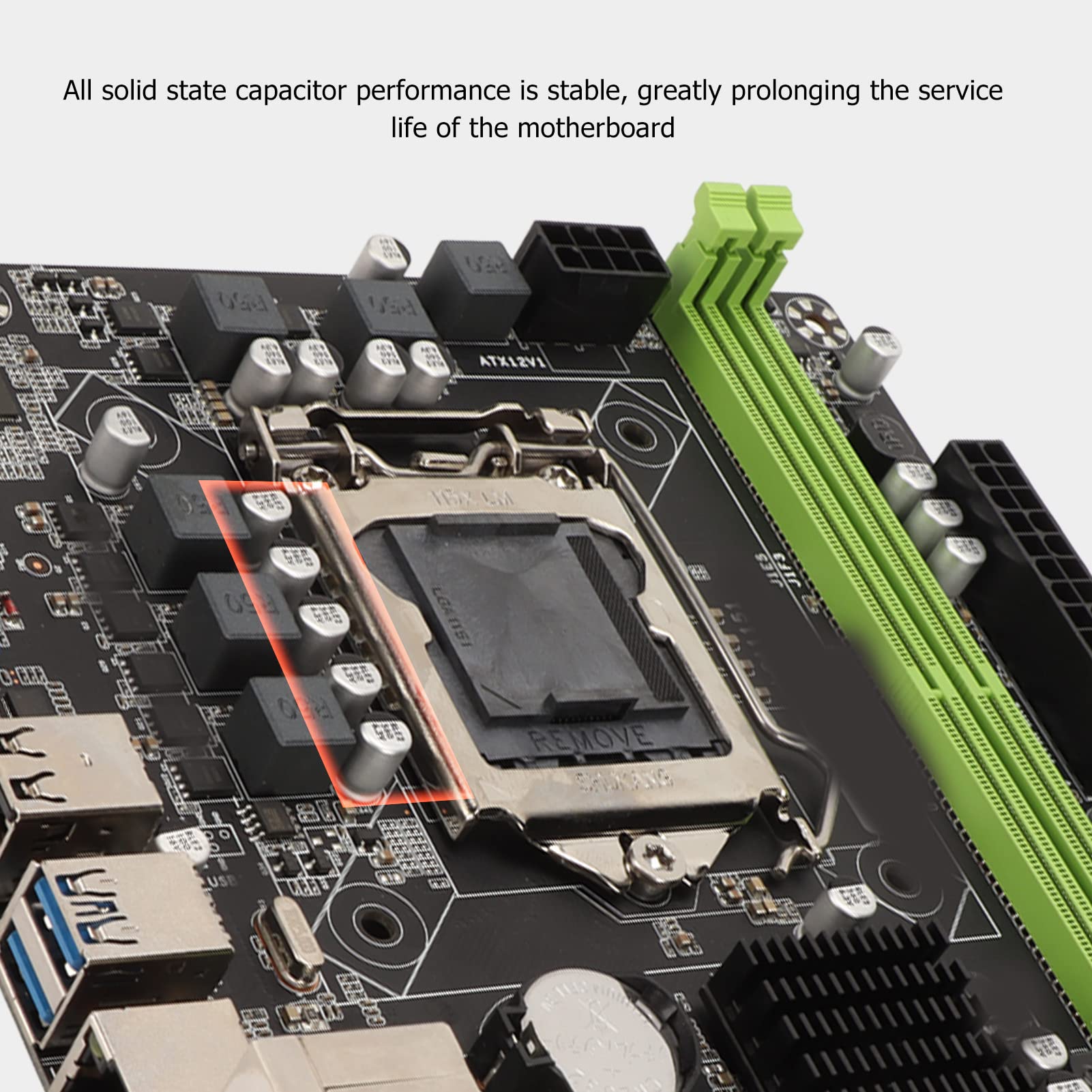 LGA 1151 Motherboard, H310B Micro ATX Computer Motherboard for Desktop PC, Support LGA 1151 6 7 8 9Gen, M.2 Hard Disk, DDR4, SATA3.0, USB3.0, for Realtek811 Gigabit Network Card