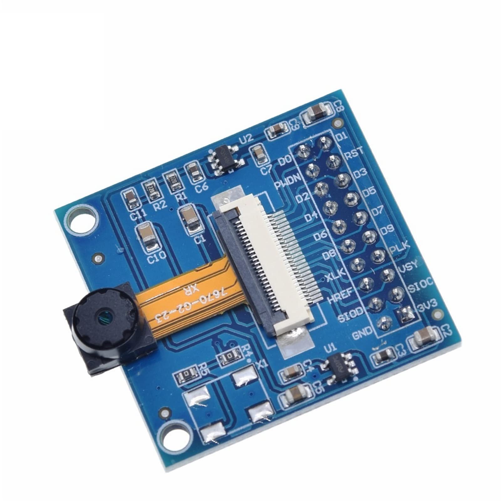 KENID 1PCS OV7670 Module with Adapter Board Contains The Camera Integrated Circuits Board