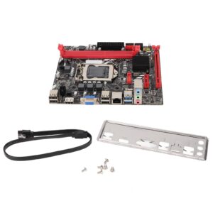 Diyeeni for Corei7 i5 i3 LGA1155 MATX Motherboard, DDR3 Computer Mainboard Card, PCIE8X VGA PCI E1Xx1 COM pin x1, ALC6625.1 Channel