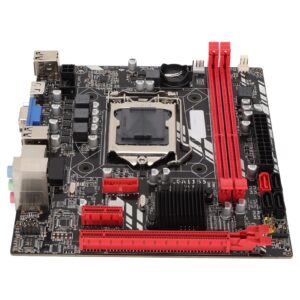 diyeeni for corei7 i5 i3 lga1155 matx motherboard, ddr3 computer mainboard card, pcie8x vga pci e1xx1 com pin x1, alc6625.1 channel