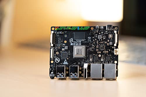 youyeetoo StarFive VisionFive2 RISC-V Single Board Computer, 4G Early Bird with WiFi dongle, StarFive JH7110 with RISC-V U74, Dual LAN Port with 2 x 1Gbit (Version B)