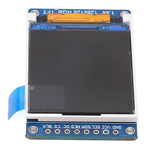 Kadimendium Color Display, Compact 1.44in PCB Clear LCD Display SPI Interface for SCM