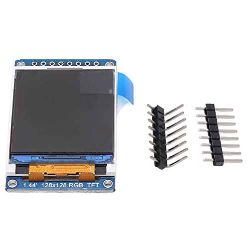 Kadimendium Color Display, Compact 1.44in PCB Clear LCD Display SPI Interface for SCM