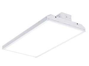 hubbell columbia lighting chb2-50ml-fa-edu led linear high bay chb2, 17000 lumens, 24 inches, 5000k, dimmable, frosted acrylic lens