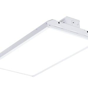 Hubbell Columbia Lighting CHB2-50ML-FA-EDU LED Linear High Bay CHB2, 17000 Lumens, 24 inches, 5000K, Dimmable, Frosted Acrylic Lens