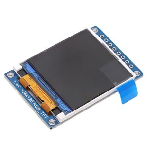 Kadimendium Color Display, Compact 1.44in PCB Clear LCD Display SPI Interface for SCM