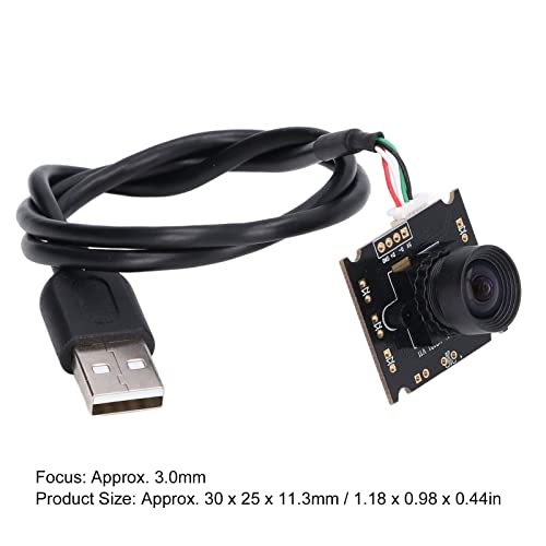 Camera Module, 0.3MP GC0308 Chip Cameras Board Wide Compatibility 72° Wide Angle for Replacement