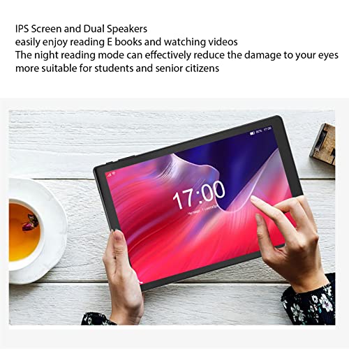 Pomya Tablet, 10 Inch IPS Screen Octa Core Tablet for 11, 3G and 64G Memory Tablet with 3G Network and 5G WiFi, PC Tablet USB C Charging for Daily Life