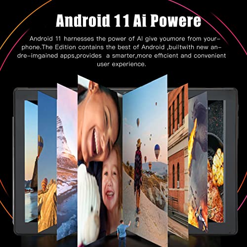 lonuo 10 Inch Tablet US Plug 100-240V 4GB 256GB Tablet Night Reading Mode Front 5MP Rear 8MP Study for 11 (US Plug)