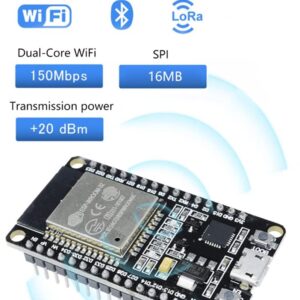 6-Pack ESP-WROOM-32 Development Board, Aideepen 30PIN ESP32S ESP-WROOM-32 Board 2.4GHz Dual-Core Compatible with Arduin, Nodemcu,and MicroPython