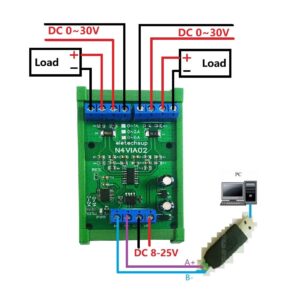 3.3V 5V 8 Bit BlueCommon Anode/Cathode LED Indicator Module DIY kit Eletechsup (Common Anode,1 x with pin)