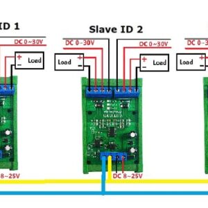 3.3V 5V 8 Bit BlueCommon Anode/Cathode LED Indicator Module DIY kit Eletechsup (Common Anode,1 x with pin)