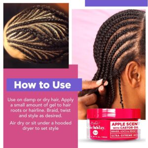 Esha Slick N Slay Braiding Gel (17 Oz., MELON)