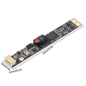 Oumefar HD Camera Module, USB Camera Module Stable Performance 68 Degree View Angle with Digital Microphone for Advertising Machine Computercomponent