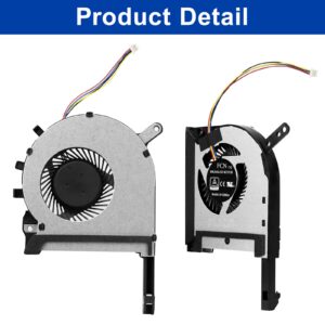 CPU+GPU Cooling Fan Replacement for Asus TUF Gaming (2020) A15 FA506 FA506IV FA506IU TUF 506 IU IV F15 FX506 FX506LI FX506LU FX506IH FX705DT FX505 FX505DT FX505DV FX505DY FX505DU FX505DD FX505GT/GD