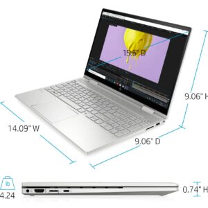 HP Envy 2-in-1 15.6" FHD Touch x360 Laptop - Intel Core i5-1135G7 - Intel Iris Xe Graphics - Windows 10-16GB RAM - 1TB SSD - Fingerprint Reader - w/HDMI Cable