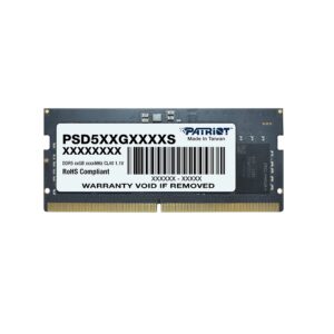 patriot signature line ddr5 16gb (1 x 16gb) 5600mhz sodimm single - psd516g560081s