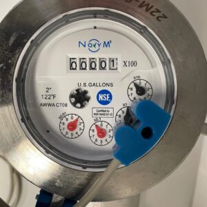 NSF 61 Certified 1 Inch Multi-Jet Stainless Steel Totalizing Water Meter with Pulse Output, EPDM Seals