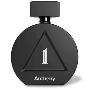 Anthony One Eau de Parfum for Men, Intriguing, Irresistibly Fresh and Smooth, With Lemon, Lavender, Pine, and Smoldering Sandalwood, 3.4 Fl Oz