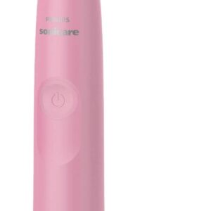 PHILIPS Sonicare ProtectiveClean 4100 Rechargeable Electric Toothbrush, Deep Pink - Plaque Control with Pressure Sensor, Up to 2 Weeks Operating Time, Broage Random Color Electric Toothbrush