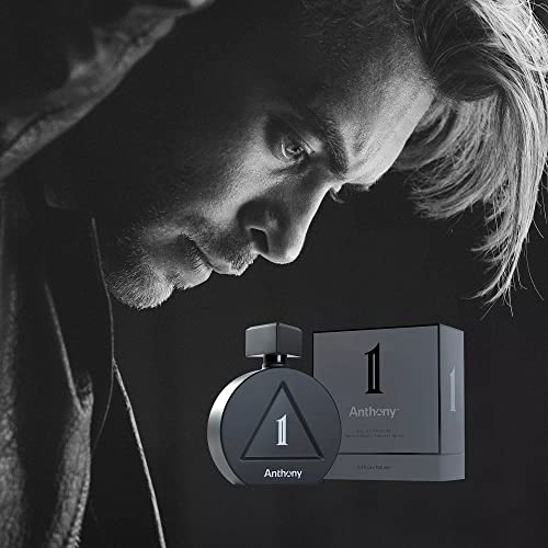 Anthony One Eau de Parfum for Men, Intriguing, Irresistibly Fresh and Smooth, With Lemon, Lavender, Pine, and Smoldering Sandalwood, 3.4 Fl Oz