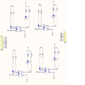 4ch in 5V Out 12V Digital Logic Level Conversion Module PNP/NPN to NPN Optical Isolation Board (1)