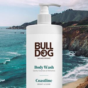 BULLDOG Mens Skincare and Grooming Body Wash, Coastline, 16.9 Fluid Ounce