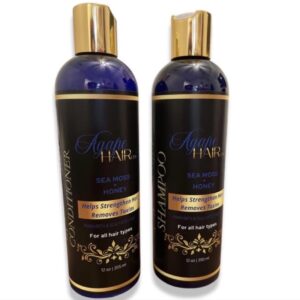 sea moss detox shampoo and conditioner set