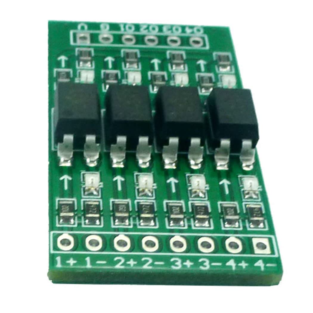 4channels in 12V Out 3.3V Digital Logic Level Conversion Module PNP/NPN to NPN Optical Isolation Board(1)