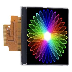 TFT IPS Screen, Quick Response 1.54in Embedded ST7789V Drive LCD Display Module Bright Clear for Controller Board