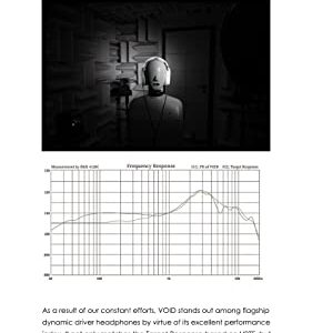 Moondrop Void 50mm High-Performance Dynamic Driver Dual 3.5mm Connector Composite Diaphragm Open-Back Monitor Headphone