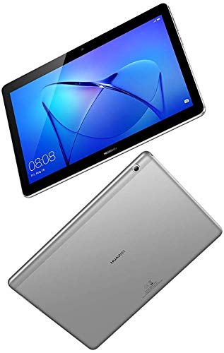 Huawei MediaPad T3 10 9.6" 32GB ROM + 3GB RAM Wi-Fi & 4G LTE Tablet (Space Gray) - GSM Unlocked (Renewed)