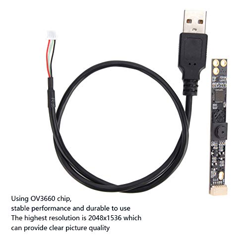 USB Camera Module, 85° Field Of View 2048x1536 Camera Module for Industrial Supplies