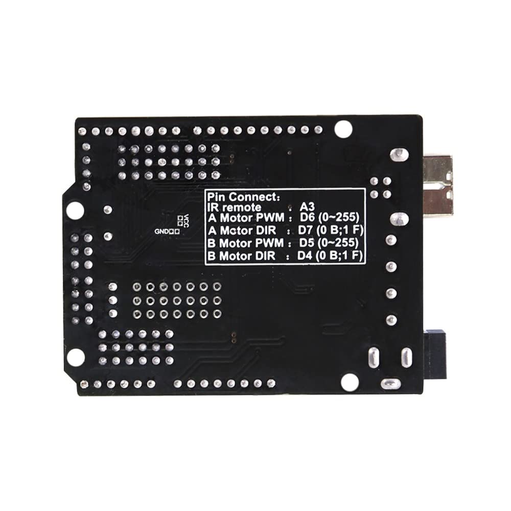 MiOYOOW DC Motor Driver Module, L293D Dual DC Driver Controller Board 0.6A Development Board