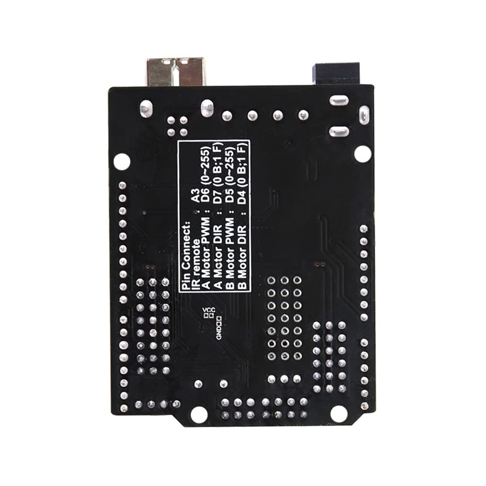 MiOYOOW DC Motor Driver Module, L293D Dual DC Driver Controller Board 0.6A Development Board