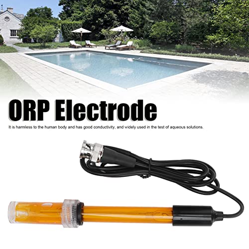 ORP Tester Meter Probe ORP Replacement Probe Hydroponic Electrode Oxidation Reduction Potential Test BNC Q9 Connector Electrode for Home Garden