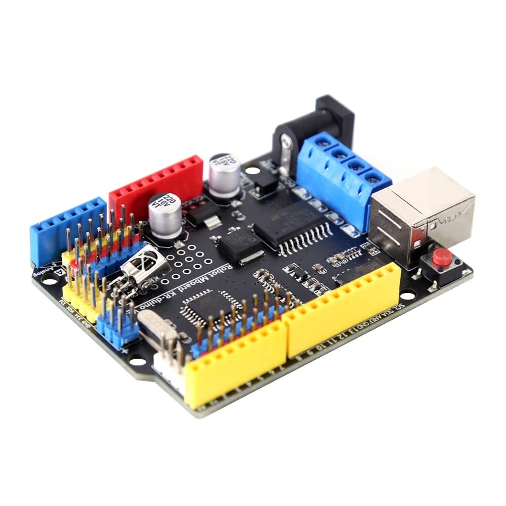 MiOYOOW DC Motor Driver Module, L293D Dual DC Driver Controller Board 0.6A Development Board