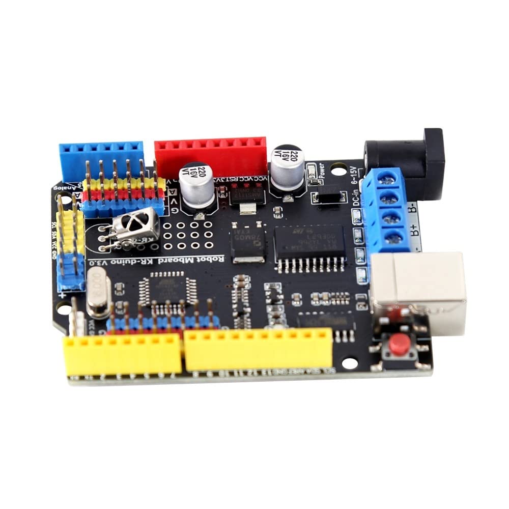 MiOYOOW DC Motor Driver Module, L293D Dual DC Driver Controller Board 0.6A Development Board