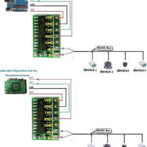 3.3V Auto RS485 to LvTTL RS232 Transceiver Converter SP3485 Module (4)