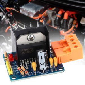 DC Motor Drive Module, LMD18200 Adjustable Speed H-Bridge Motor Drive Module Stepper Motor Drive Controller Board with Power Indication 3A 75W