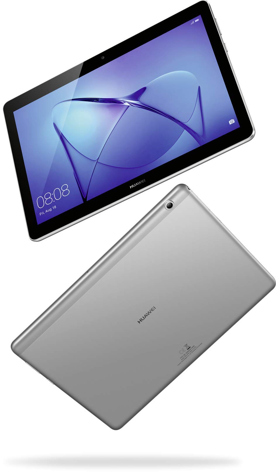 Huawei MediaPad T3 10 9.6" 32GB ROM + 3GB RAM Wi-Fi & 4G LTE Tablet (Space Gray) - GSM Unlocked (Renewed)