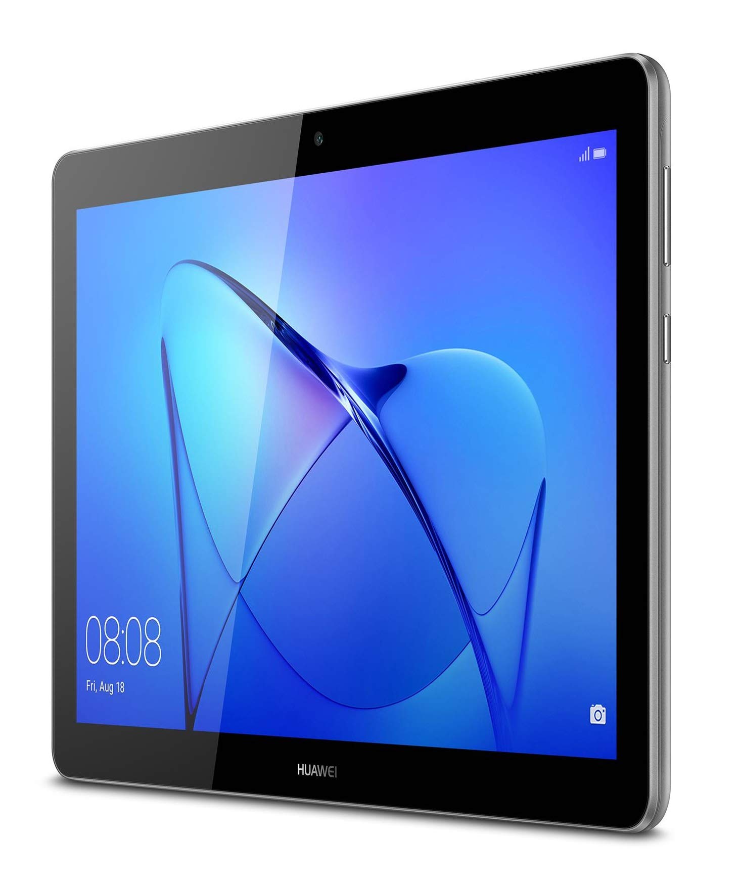 Huawei MediaPad T3 10 9.6" 32GB ROM + 3GB RAM Wi-Fi & 4G LTE Tablet (Space Gray) - GSM Unlocked (Renewed)