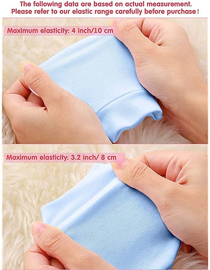 Baby Mittens 0-6 Months, Baby Mittens, Newborn Mittens No Scratch Mittens Newborn, Baby Gloves 0-6 Months, Newborn Gloves, Guantes Para Bebes De 0-3 Meses, Eczema Gloves 6 Pairs (Set A)