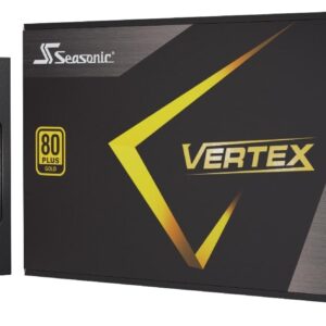 Seasonic Vertex GX-1000-1000W - 80+ Gold - ATX 3.0 & PCIe 5.0 Ready - Full-Modular - ATX Form Factor - Low Noise - 12 Year Warranty - Nvidia RTX 30/40 Super & AMD GPU Compatible