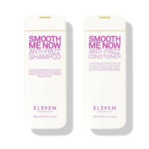 eleven australia smooth me now shampoo & conditioner bundle 10.1 fl oz each