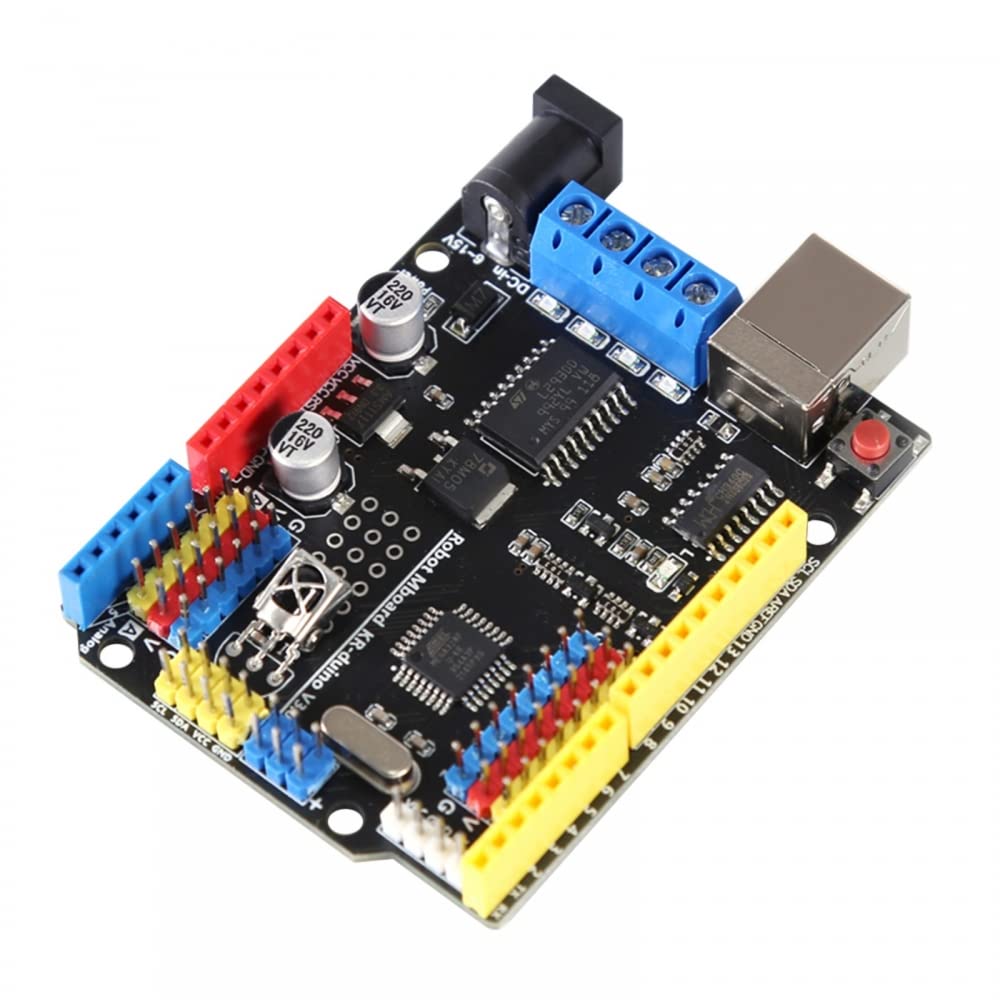 MiOYOOW DC Motor Driver Module, L293D Dual DC Driver Controller Board 0.6A Development Board