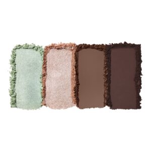 e.l.f. Mini Melt Eyeshadow, Pigment-packed, Eyeshadow Quad Featuring A Mix of Matte & Shimmer Shades, On-The-Go Size, Vegan & Cruelty-Free, Chocolate Mint